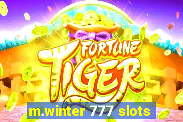 m.winter 777 slots